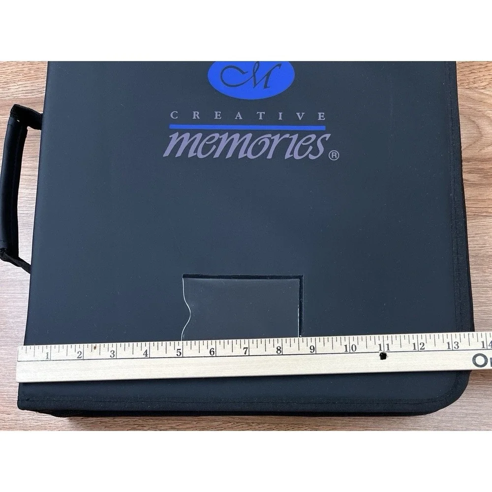 Creative Memories Memory Mate 3 Ring Binder with 24 Storage Pages & New Dividers